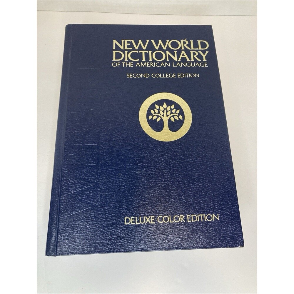 Webster's New World Dictionary of American Language 2nd College Edition Color